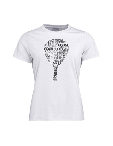 Head -Camiseta Head Padel Typo Woman 814522 Db