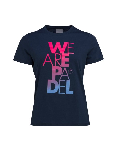 Head -Camiseta Head Padel Typo Mujer 814522 Db