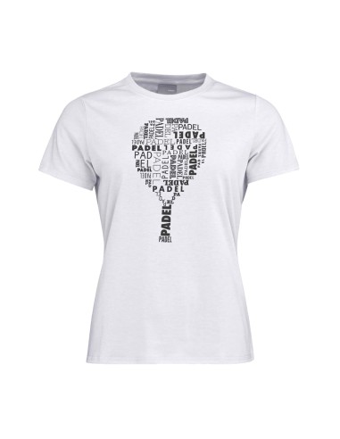 Head -Camiseta feminina Head Padel Typo 814522 Db