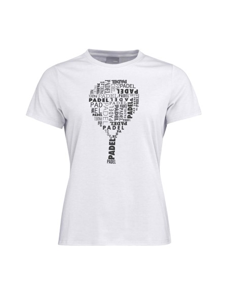 Head -Camiseta feminina Head Padel Typo 814522 Db