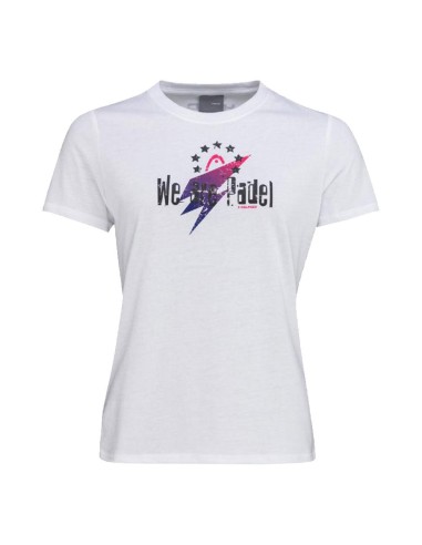 Head -Camiseta Head Wap Star W 814731 Bk Mujer