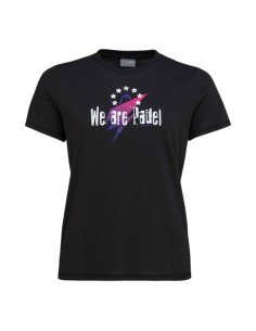 Head -Camiseta Head Wap Star W 814731 Bk Mujer 2