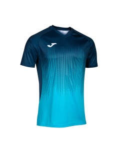 JOMA -Camiseta Joma M/C Tiger 4 Turq/Marinha 102764.013 2