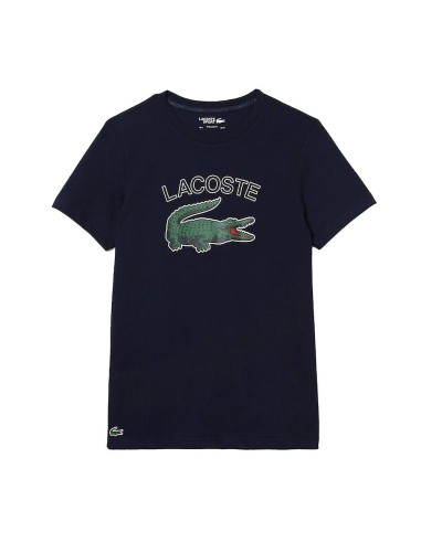 Lacoste -Camiseta Lacoste Azul Marino-Verde Th9299166