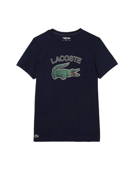 Lacoste -Camiseta Lacoste Azul Marinho-Verde Th9299166 Lacoste -Camiseta Lacoste Azul Marinho-Verde Th9299166
