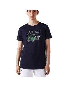 Lacoste -Camiseta Lacoste Azul Marinho-Verde Th9299166 2