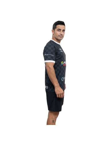 US2YOU -Camiseta Mmpro Quadrada Preta