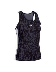 JOMA -Camiseta Sin Mangas Cancha Negro 901580.100 Mujer 2