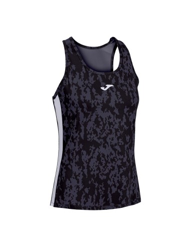 JOMA -Camiseta Sin Mangas Cancha Negro 901580.100 Mujer