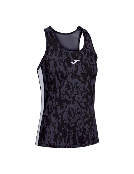 JOMA -Camiseta Sin Mangas Cancha Negro 901580.100 Mujer