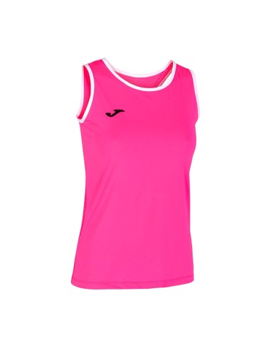 JOMA -Camiseta Tirantes Break Rosa Fluor Mujer
