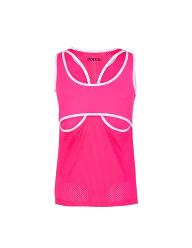 JOMA -Camiseta Tirantes Break Rosa Fluor Mujer