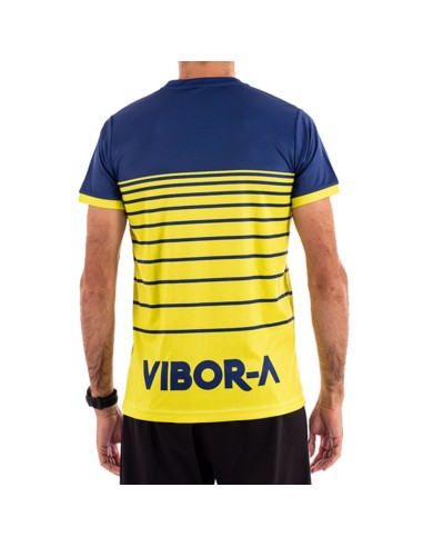 Vibor-a -Camiseta VIBORA MORTAL AMARILLO AZUL