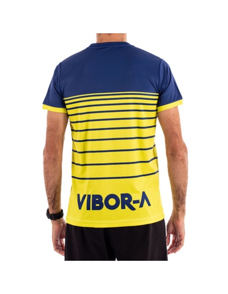 Vibor-a -T-SHIRT Vibor-a MORTAL AMARELA E AZUL