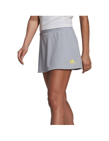 Adidas -Skirt Adidas Club Halo Hn6191 Silver Woman.