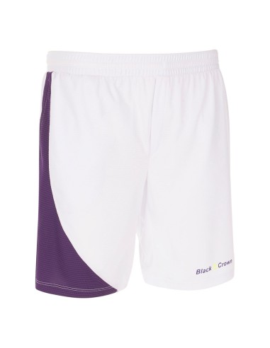 Black Crown -Pantalon Black Crown Ball Blanco Morado