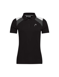 Head -Polo Head Club 22 Tech 814421 Bk Feminino