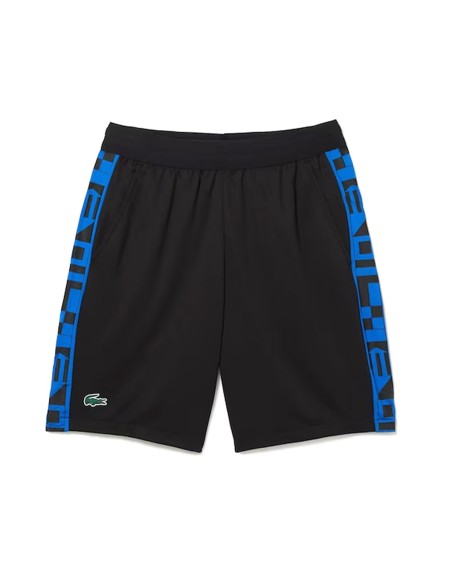 Lacoste -Short Lacoste Contrast Print Negro Gh9378c31