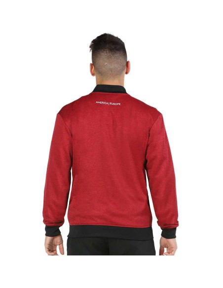 Bullpadel -Sudadera Bullpadel Keliox 103 Rojo Vigore
