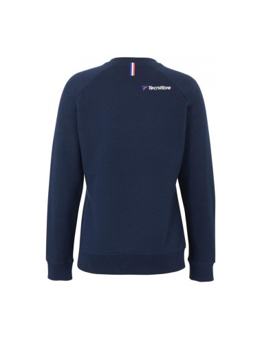 TECNIFIBRE -Moletom feminino Tecnifibre Sweat 21laswma azul marinho