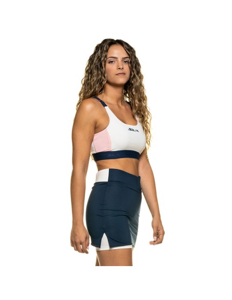 Siux -Top feminino Siux Antonela Branco-Tricolor Siux -Top feminino Siux Antonela Branco-Tricolor