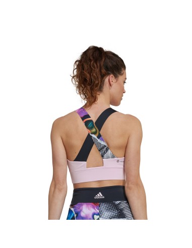 Adidas -Top Adidas Us Ser Crop Clear Rosa Hg6426