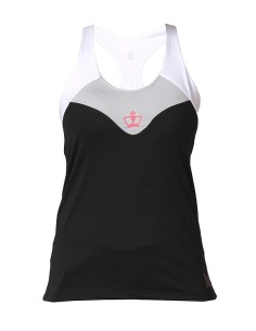 Black Crown -Camiseta Black Crown Marta Marrero 02 Arucas Cinza/Coral