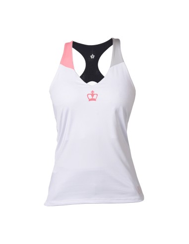 Black Crown -Black Crown Marta Marrero 02 Moya White/Coral T-shirt