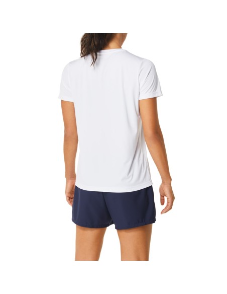 Asics -Camiseta Asics WOMEN Court Graphic Tee 2042A259 MUJER