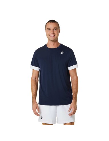 Asics -Asics Men Court Ss Top T-shirt 2041a255-102