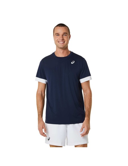 Asics -Camiseta Asics Men Court Ss Top 2041a255-102