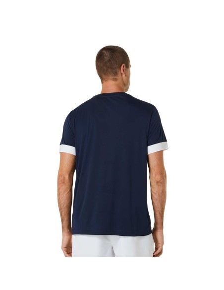 Asics -Camiseta Asics Masculina Court Ss Top 2041a255-102 Asics -Camiseta Asics Masculina Court Ss Top 2041a255-102
