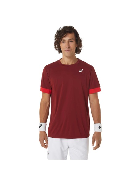 Asics -Asics Men Court Ss Top T-shirt 2041a255-102