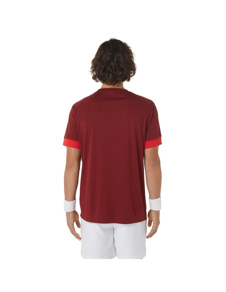 Asics -Camiseta Asics Masculina Court Ss Top 2041a255-102