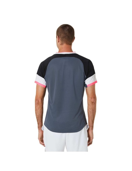 Asics -Asics Men Match Ss Top T-shirt 2041a244-003 Asics -Asics Men Match Ss Top T-shirt 2041a244-003