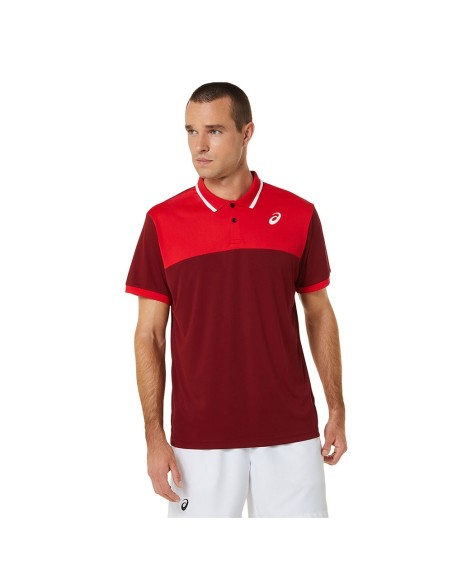 Asics -Asics Men Court Polo 2041a256-102 Asics -Asics Men Court Polo 2041a256-102