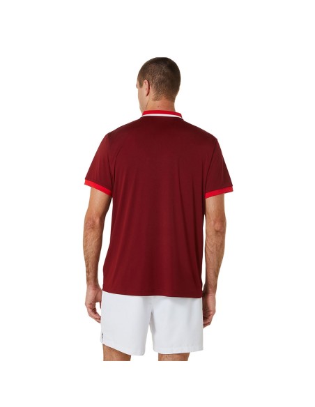 Asics -Asics Men Court Polo 2041a256-102 Asics -Asics Men Court Polo 2041a256-102