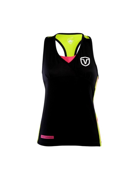 VAIRO -Camiseta feminina preta Vairo Columns