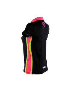 VAIRO -Polo Vairo Columns preto mulher 2