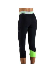Endless -Endlesss Vanity Pocket Iconic 7/8 Tight 40211 Black Green Women 2