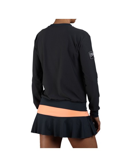 Endless -Sweatshirt Endless Inner Tech 40050 preto verde mulher Endless -Sweatshirt Endless Inner Tech 40050 preto verde mulher