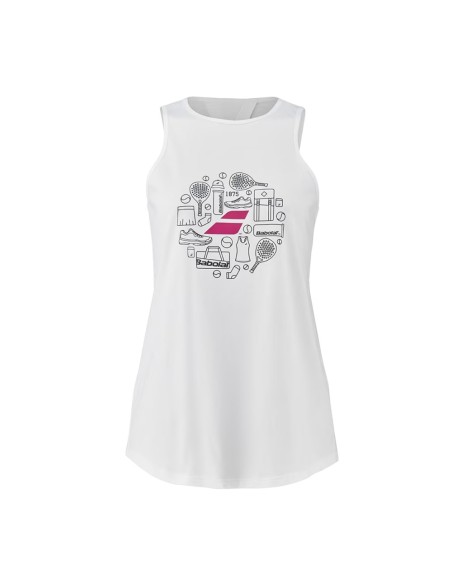 Babolat -Camiseta De Tirantes Babolat Cotton Tank Mujer