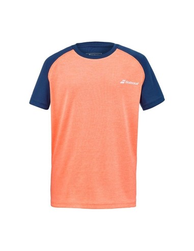 Babolat -Babolat Play Cneck Tee 3btd011 5053 Camiseta Júnior