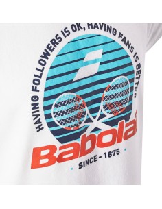 Babolat -Babolat Exs Cotton Tee 4bs23444 1000 Junior T-shirt 2