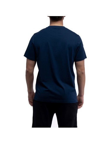 Siux -Siux Baumwoll-T-Shirt Sesat Navy
