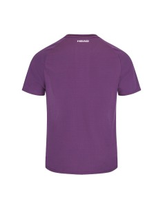 Head -Camiseta Head Performance Branca Roxa 2