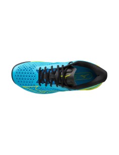 MIZUNO -Mizuno Wave Exceed Tour 5 AC Blue Running Shoes 2