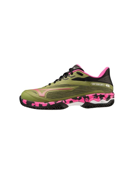 MIZUNO -Mizuno Wave Exceed Light 2 Padel Verde Mujer MIZUNO -Mizuno Wave Exceed Light 2 Padel Verde Mujer