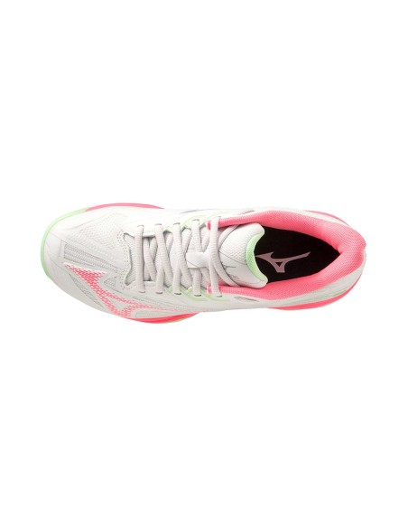 MIZUNO -Zapatillas Mizuno Wave Exceed Light 2 Padel Blanco Mujer