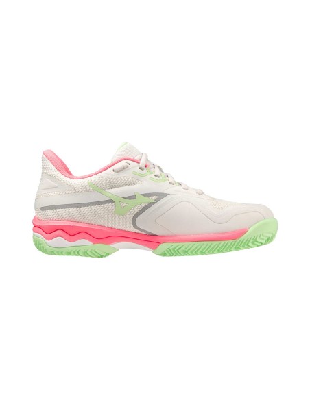 MIZUNO -Zapatillas Mizuno Wave Exceed Light 2 Padel Blanco Mujer